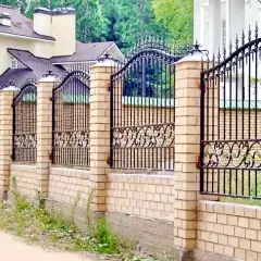 Кованый забор Персей в Москве и Московской области