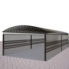 Навес из металла N5679 в Москве и Московской области