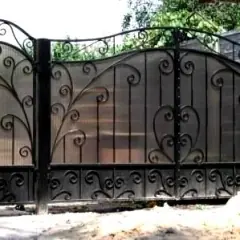 Кованый забор Даная в Москве и Московской области