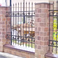 Кованый забор Император в Москве и Московской области