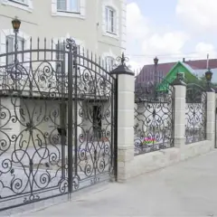 Кованые ворота Алисия в Москве и Московской области