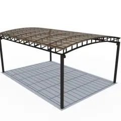 Навес из металла N5650 в Москве и Московской области