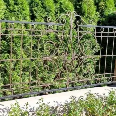 Кованый забор ZK1 в Москве и Московской области