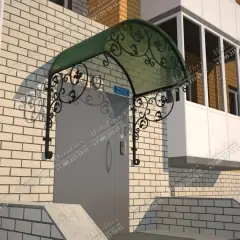 Козырёк над входом K4508 в Москве и Московской области