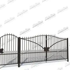 Кованые ворота V3 в Москве и Московской области