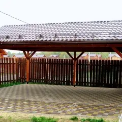 Навес из дерева ND9 в Москве и Московской области