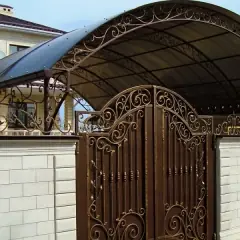Навес с ковкой NKV3 в Москве и Московской области