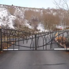 Кованые ворота Полесье в Москве и Московской области