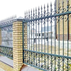 Кованый забор Зигмунд в Москве и Московской области