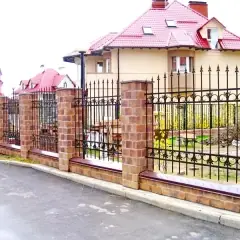 Кованый забор Фаланга в Москве и Московской области