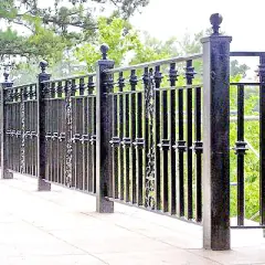 Кованый забор Виктория в Москве и Московской области