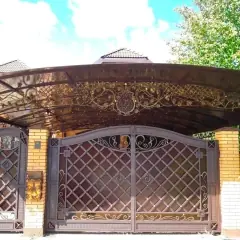 Навес с ковкой NKV28 в Москве и Московской области