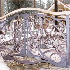 Кованые перила Тихий пруд в Москве и Московской области