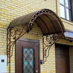 Козырёк над крыльцом KK5 в Москве и Московской области