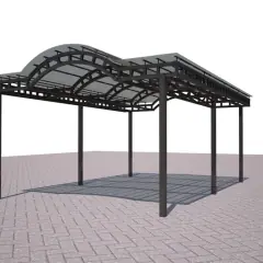 Навес из металла N5655 в Москве и Московской области