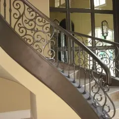 Кованые перила Классико в Москве и Московской области