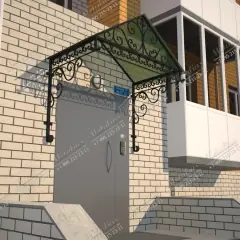 Козырёк над входом K4510 в Москве и Московской области