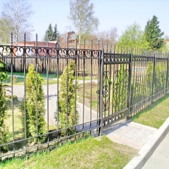 Кованый забор Клиффорд в Москве и Московской области